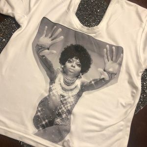 Diana Ross crop tops